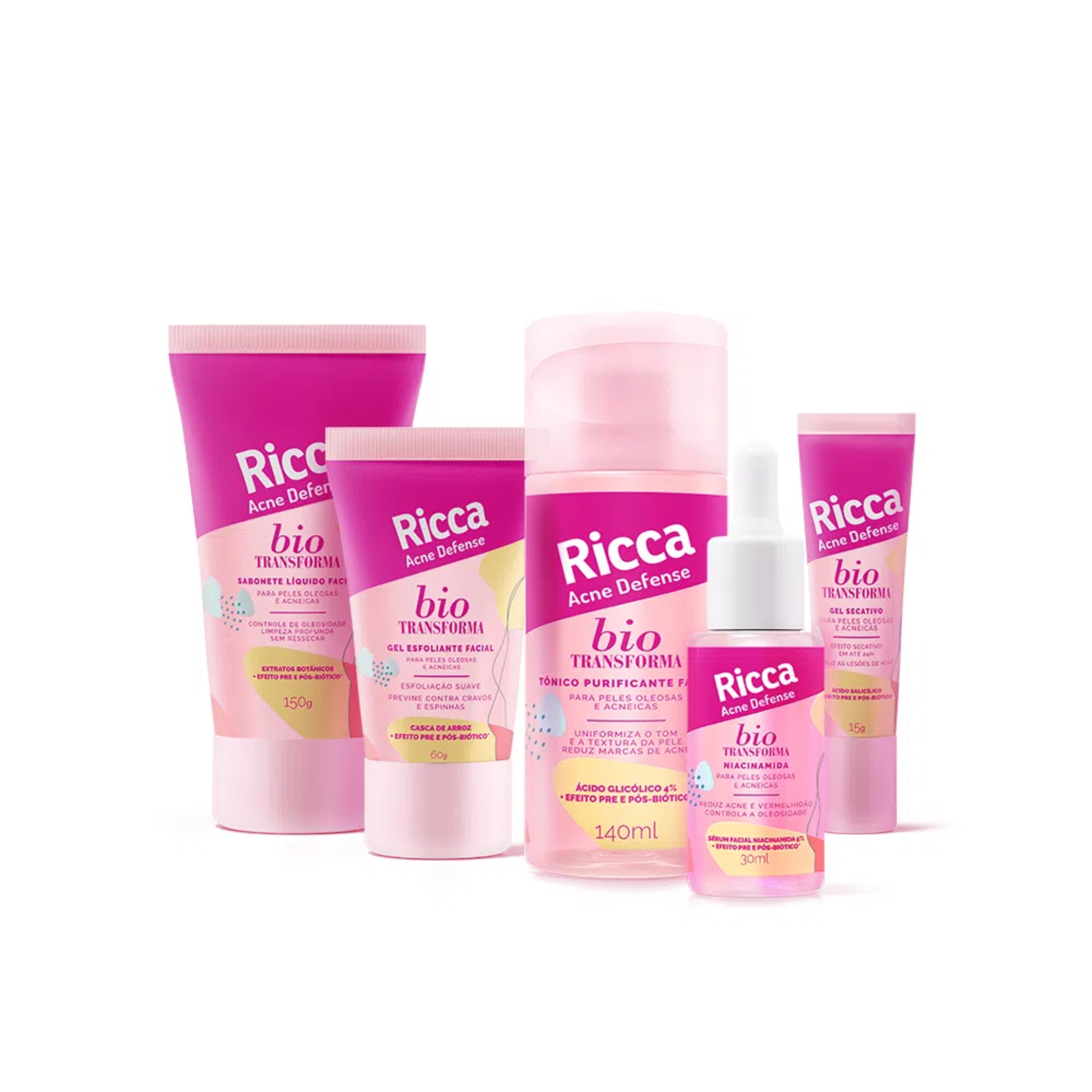 Kit AntiAcne - Acne Defense Ricca