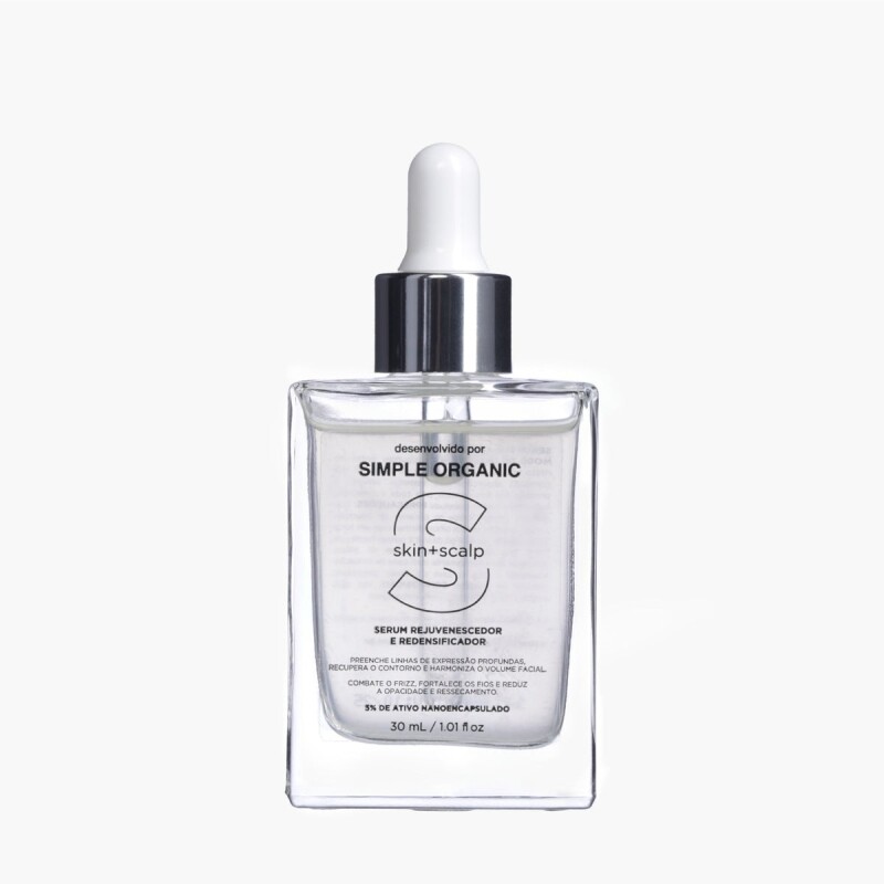 Simple Organic Sérum Skin + Scalp