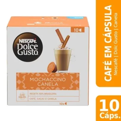 [Levando 6] Café em Cápsula Nescafé Dolce Gusto Mochaccino Canela 10 Cápsulas