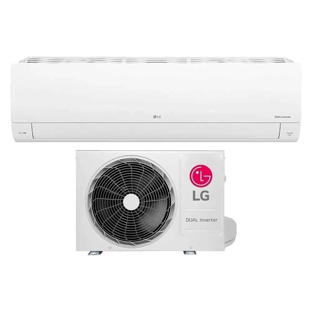 Ar Condicionado Split 9.000 BTUs LG S3-Q09AA31A | Ciclo Frio, Dual Inverter, Wi-Fi com Voice + IA, Branco 220V