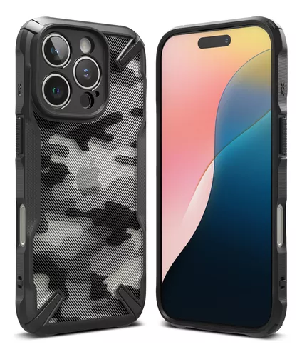 Capa Anti Impacto Ringke Fusion X Camo Para Linha iPhone 16