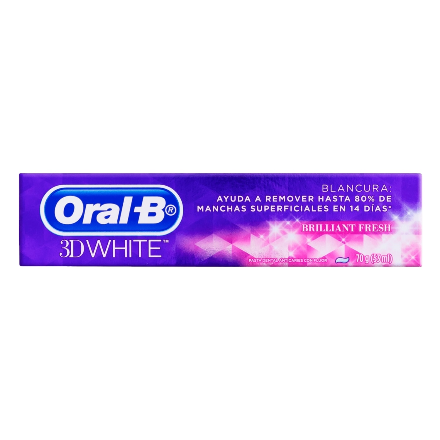 Creme Dental Oral-B 3D White Brilliant Fresh 70g