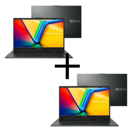 Notebook ASUS Vivobook Go 15 E1504FA-NJ825W Mixed Black + Notebook ASUS Vivobook Go 15 E1504FA-NJ1290 Mixed Black