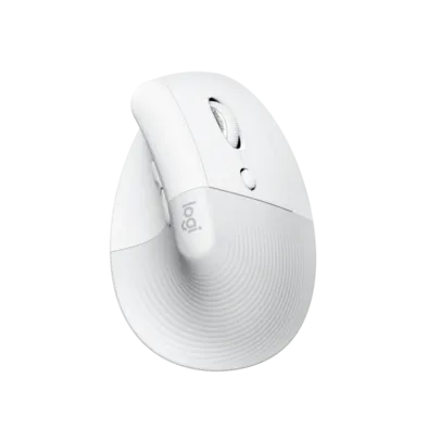 Mouse Sem Fio Logitech Lift Vertical - Branco