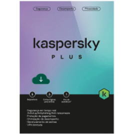 Antivírus Kaspersky Plus 1 Ano 5 Dispositivos