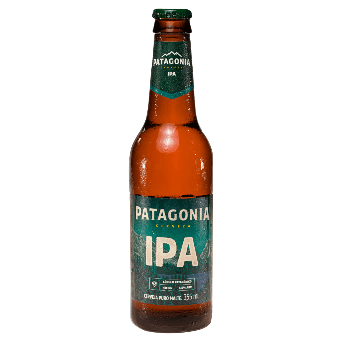 Cerveja IPA Puro Malte Patagonia Garrafa 355ml