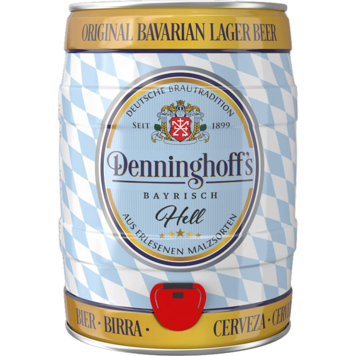 Cerveja Denninghoffs Hell Barril 5L