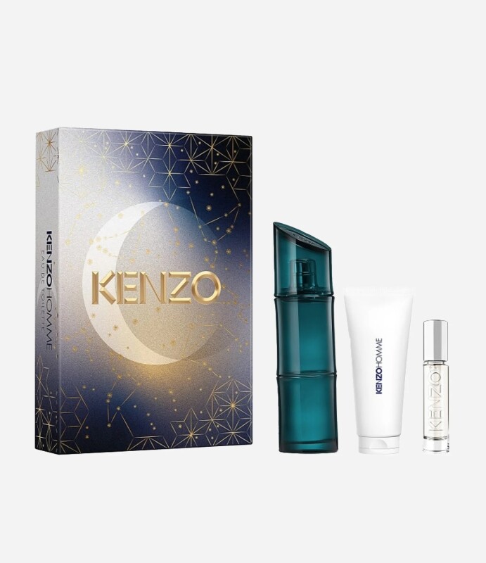 Kit Kenzo Homme Eau De Toillete 110ml + 1 Gel De Banho 75ml + 1 Travel Spray 10ml KIT