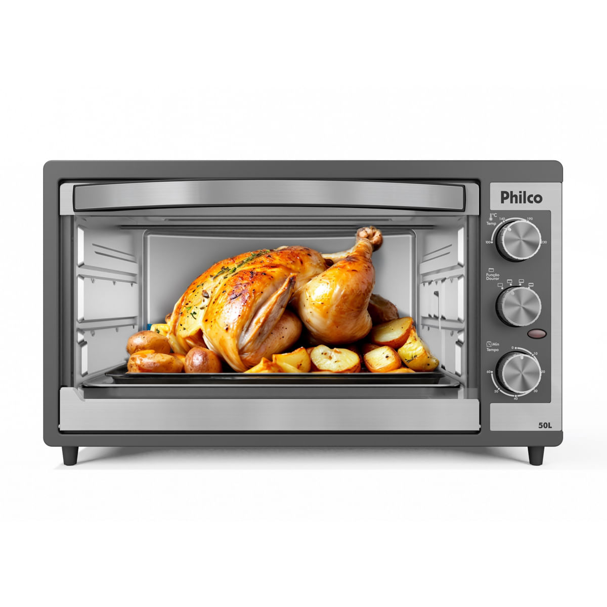 Forno Elétrico Philco 50L Dupla Resistência PFE52P - Outlet