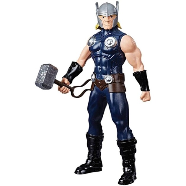 Marvel Boneco Thor Olympus Cinza Amarelo e Azul