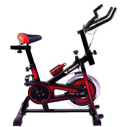 [Com Cashback R$ 823] Bicicleta Ergométrica Spinning Roda Inércia 6kg Yangfit BS-200