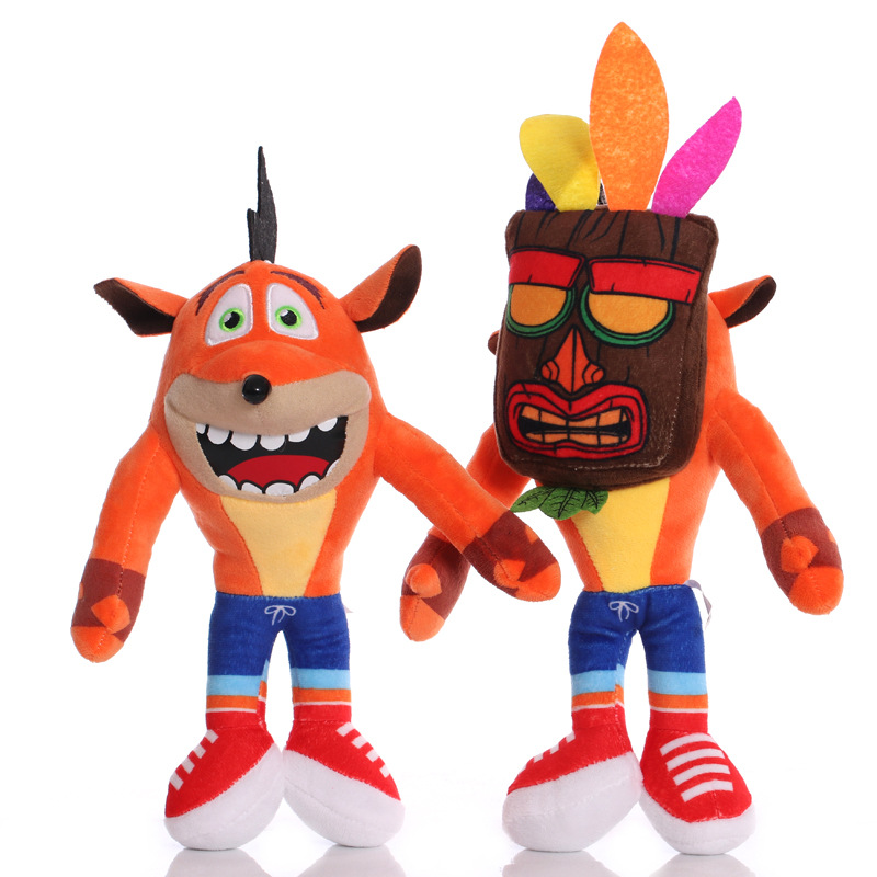[Taxa inclusa] Pelucia Crash Bandicoot 26cm (Personagem da PlayStation / Activision) - AliExpress 26