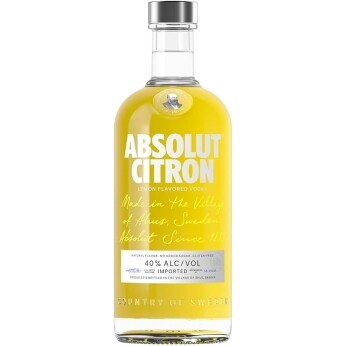 Absolut Vodka Citron 750 Ml