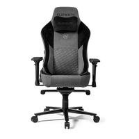 Cadeira Gamer Elements Lunari Fearless, Até 140kg, Reclinável, Com Almofada, Cilindro de Gás, Classe 4, Cinza