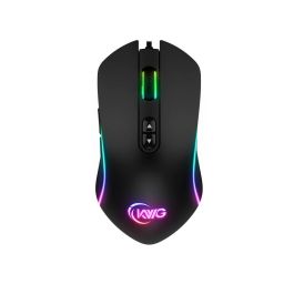 Mouse Gamer KWG Orion P1 12000 DPI 7 Botões - Preto