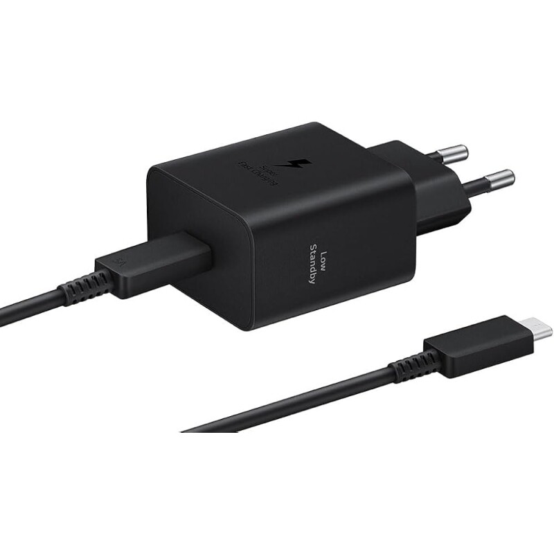 Samsung Carregador de parede Super Rápido 45W (Cabo USB-C)