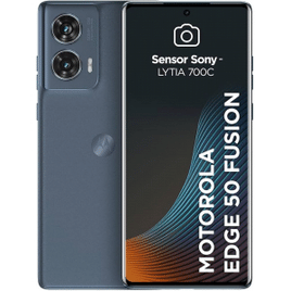 Smartphone Motorola Edge 50 Fusion 5G - 256GB 8GB RAM + 8GB RAM Boost 50MP Sony AI Camera IP68 NFC Blue Teal