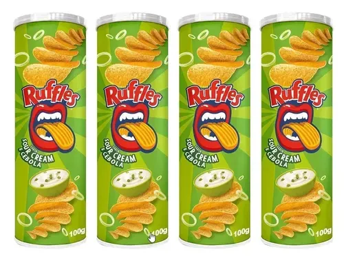 Salgadinho Tira Onda Ruffles Cebola e Salsa 100g