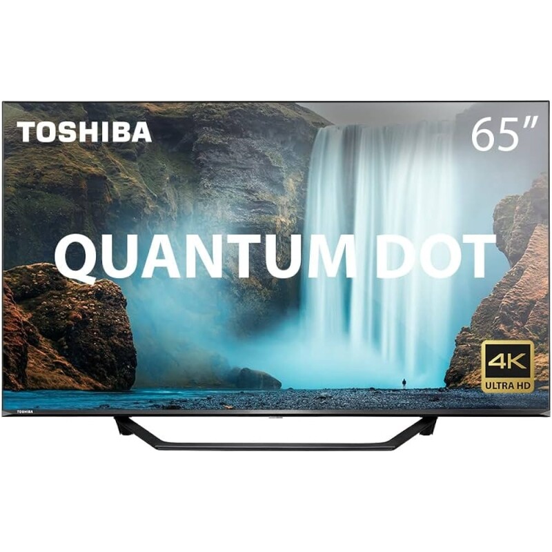 Tela Toshiba QLED Display 65 Pol 65M550KB Quantum Dot 4K Smart VIDAA HDR TB002