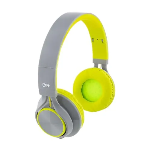 Headphone Com Microfone Neon Tune Go I2go 1,2m Cinza