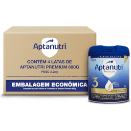 Pack 4 Unidades Aptanutri 3 Premium - 800g