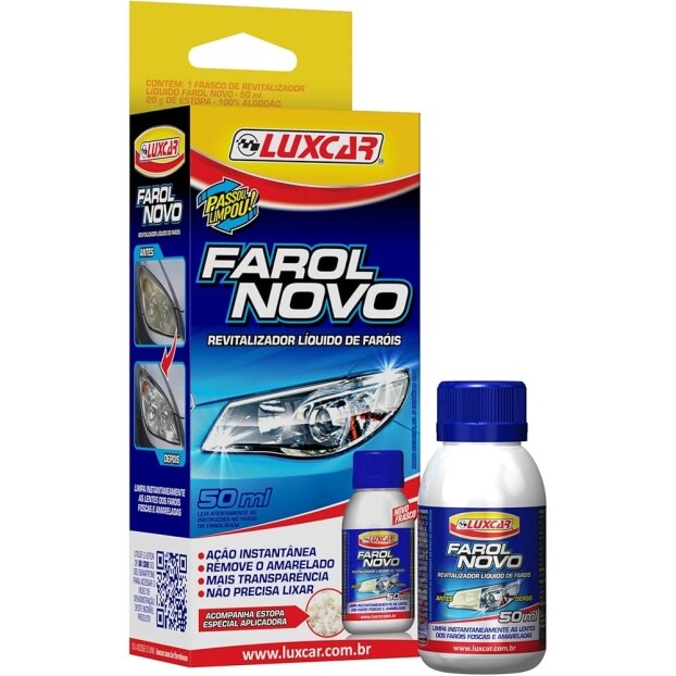 Farol Novo Luxcar 50 Ml