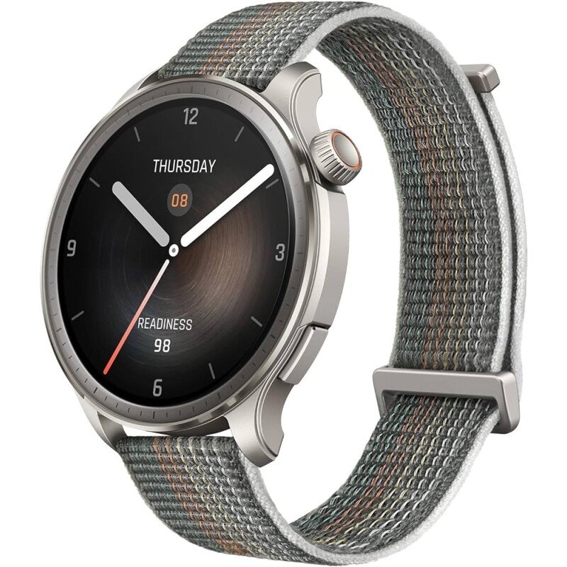 Relógio Inteligente Amazfit Balance 46mm A2287 ZEPP FOLOW Composição Corporal GPS Step Tracking Alexa Built-In