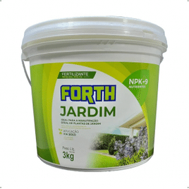 Fertilizante Adubo Forth Jardim 3Kg - Balde