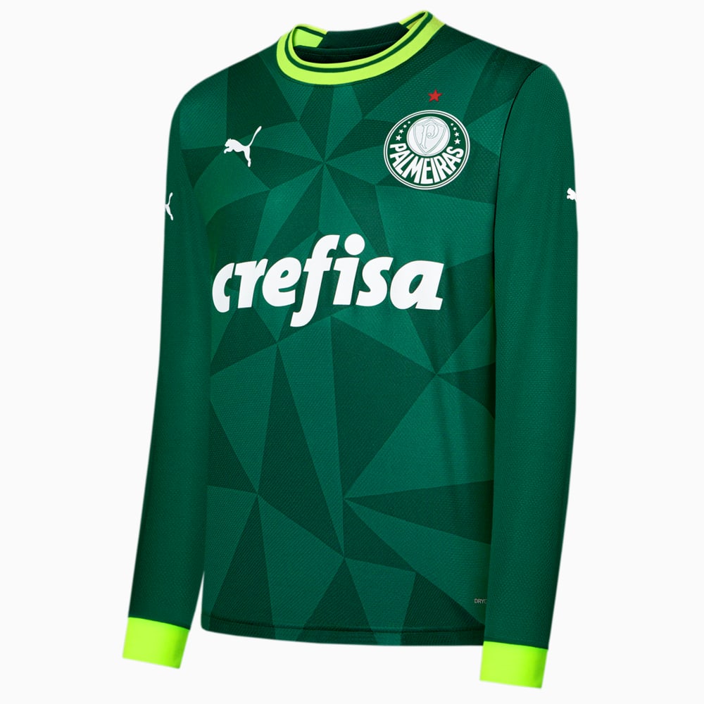 Camisa Palmeiras HOME Torcedor Manga Longa | Verde | PUMA