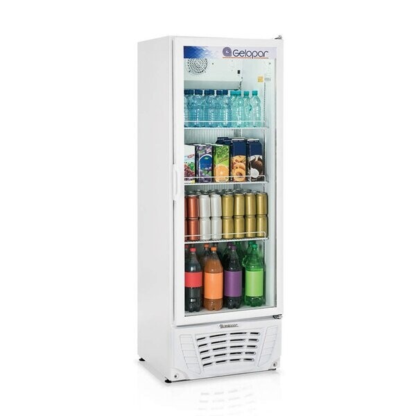 Expositor Refrigerado de Bebidas Gelopar 414 Litros Branco - GPTU-40