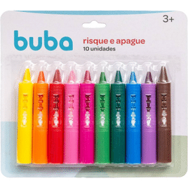 Buba Risque E Apague Com 10 Unidades Colorido