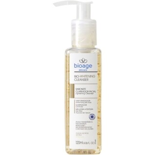 Sabonete Clareador Bio Whitening Cleanser Bioage 120ml Volume da unidade:120 mL;Tipo de pele:todos os tipos