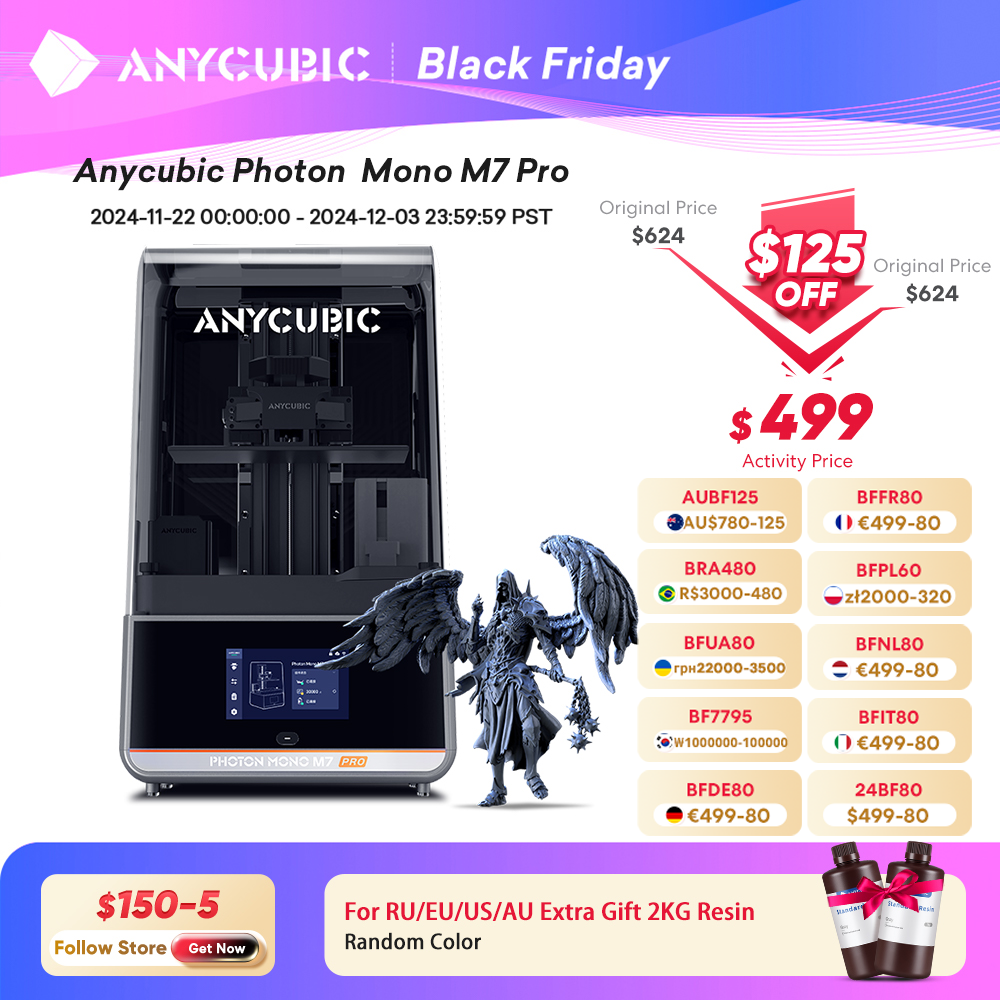 [Do Brasil] ANYCUBIC Photon Mono M7 Pro, impressora 3D