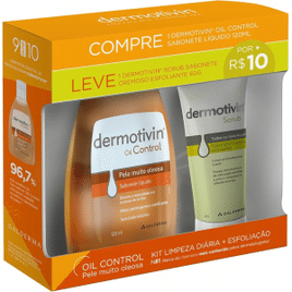 Pack Dermotivin Control 120ml + Dermotivin Scrub