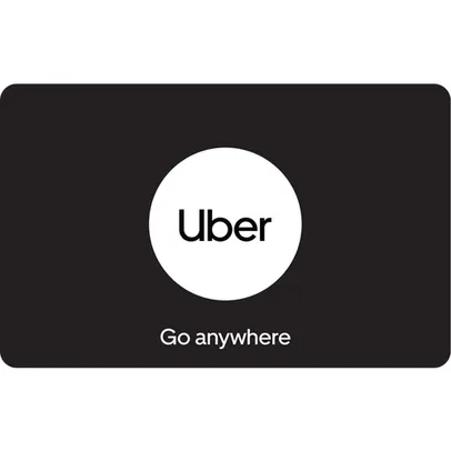 Gift Card Digital Uber R$ 200,00