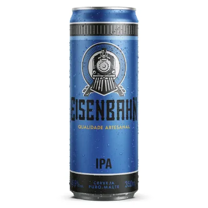 Cerveja American IPA Puro Malte Eisenbahn Lata 350ml