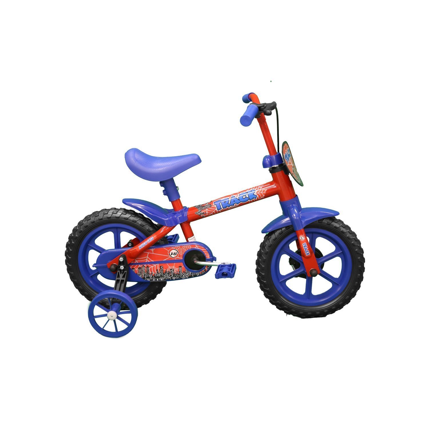 Bicicleta Infantil Arco Íris A12 TK3 Track Vermelho/Azul