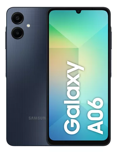 Smartphone Samsung Galaxy A06 4G 128GB 4GB RAM Dual Chip Câmera Traseira 50+2MP Frontal 8MP Tela 6,7 Android 14.0 Azul Escuro