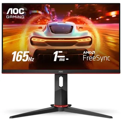 Monitor Gamer AOC 24" 165Hz 1ms Ajuste de Altura