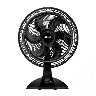 [R$203 Primeira Compra] Ventilador de Mesa Arno 40cm Turbo Power Zone VF42 Preto 127V