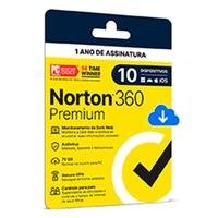 Norton 360 Premium 2023 10 Dispositivos, 12 meses, Digital para Download - ESD 21430780