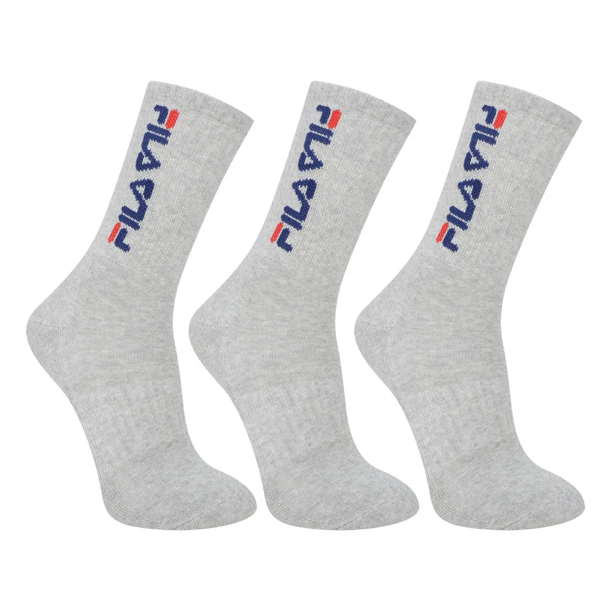 Kit Meia Fila Cano Alto Double Com 3 Pares