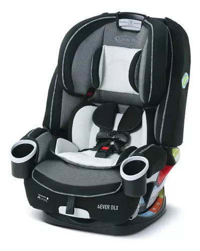 Cadeira de Carro Infantil 4Ever DLX 4 em 1 Graco - Preto