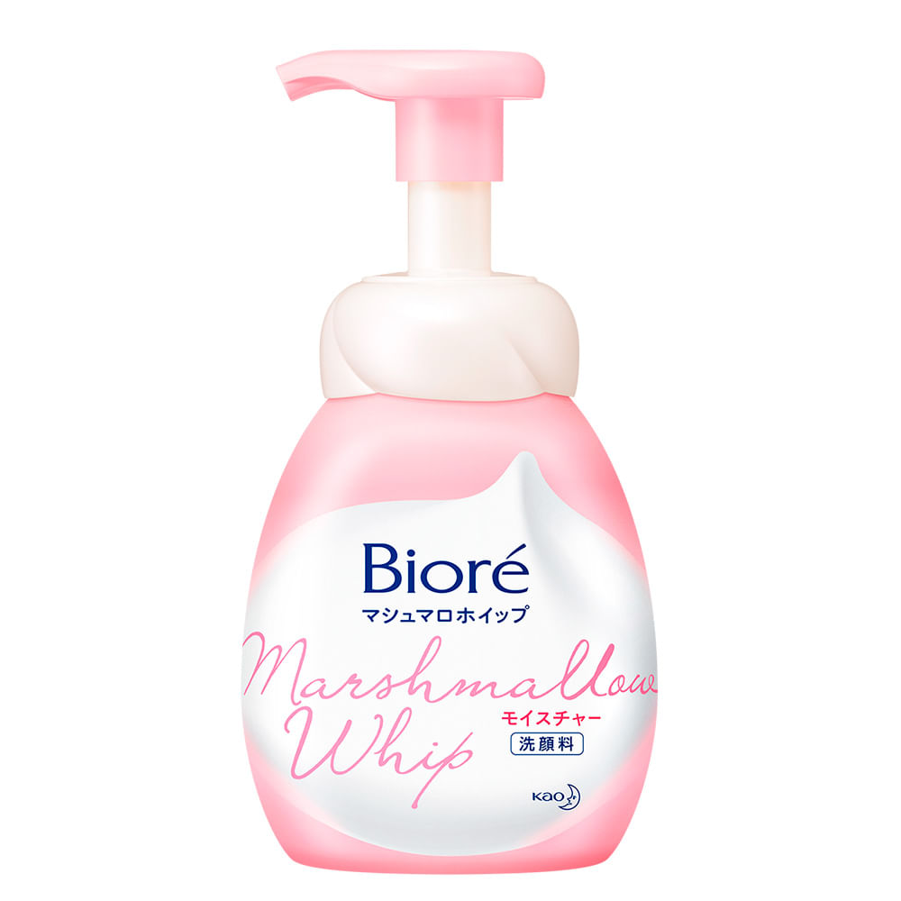 Sabonete Líquido Facial Bioré Marshmallow Whip Moisture - 150ml