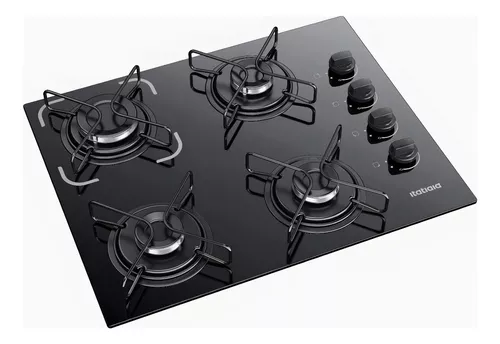 Cooktop Itatiaia Essencial 4 Bocas Preto 127v/220v