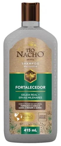 [R$ 22 REC & +por-] Tio Nacho - Shampoo Fortalecedor Ervas Milenares, 415ml, cabelos fortes e brilhantes