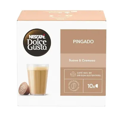 [LV3PG2] Pingado Nescafé Dolce Gusto 10 Cápsulas