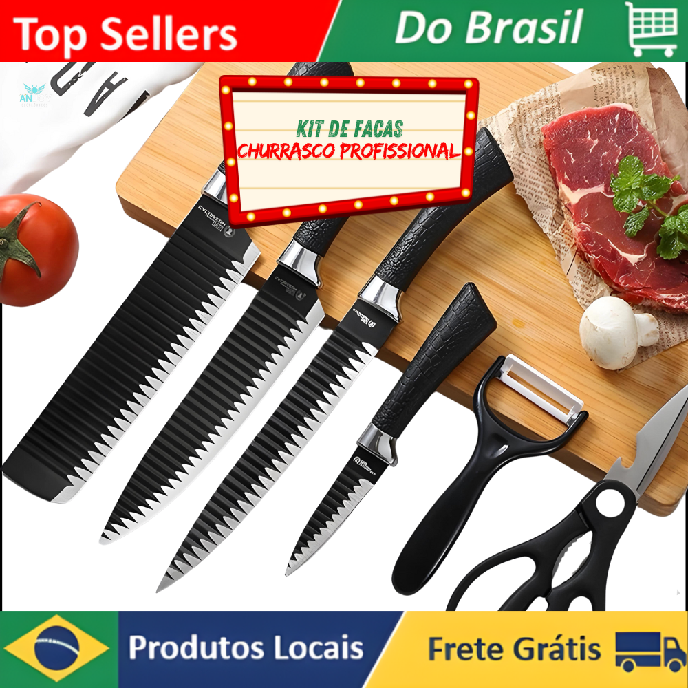 [R$13 MOEDAS] Kit Cozinha 5 Peças