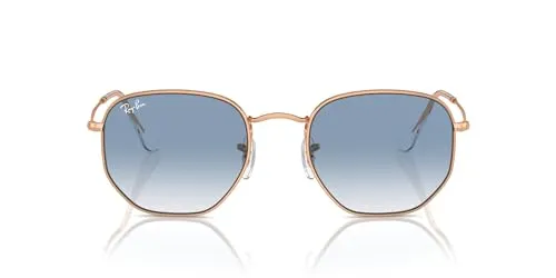 Óculos de sol Ray-Ban 0RB3548 Unisex Irregular Ouro