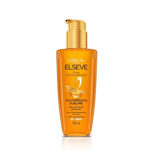 [Rec] L'Oréal Paris Elseve Óleo Finalizador Óleo Extraordinário, Anti Frizz, Protetor Térmico, 100ml